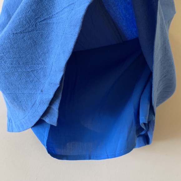 NWT blue wrap skirt - Picture 3 of 4